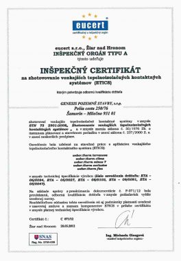certifikát eucert