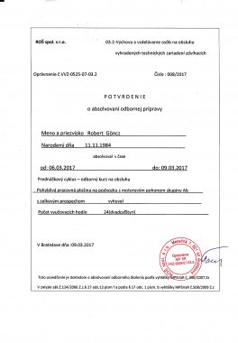 Pracovna plošina