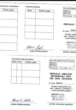 Preukaz lešenára (3)